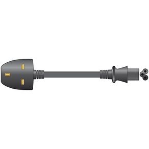 Clover Leaf Mains Cable 2 Meter