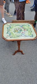 Tapestry Table / Firescreen