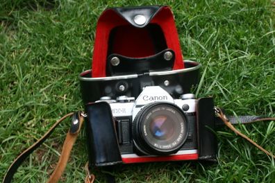 Canon AT-1 with 50mm F1.8 Ideal Student / Starter 35mm Film Camera
