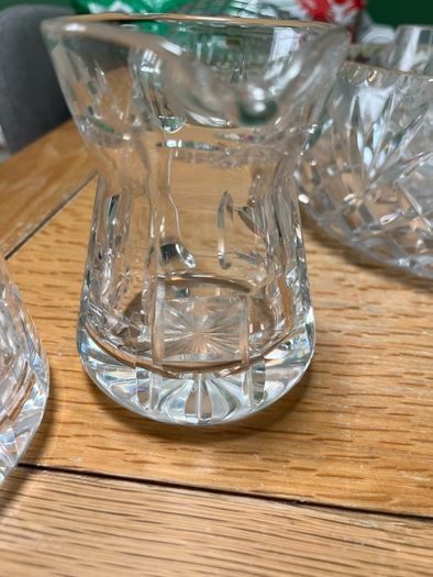 Waterford Crystal jug and sugar bowl