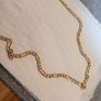 Figaro 9ct Gold Chain 28" Image 4