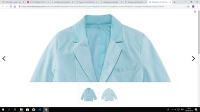 Billy bandit mint blazer 3 to 4 and 4 to 5 yrs