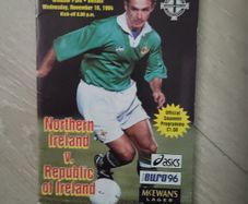 Northern Ireland v Rep of Ireland 1994 Official Programme