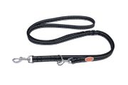 Pet Nova Dog Cat Adjustable Reflective Nylon Leash Lead Black XS - XL