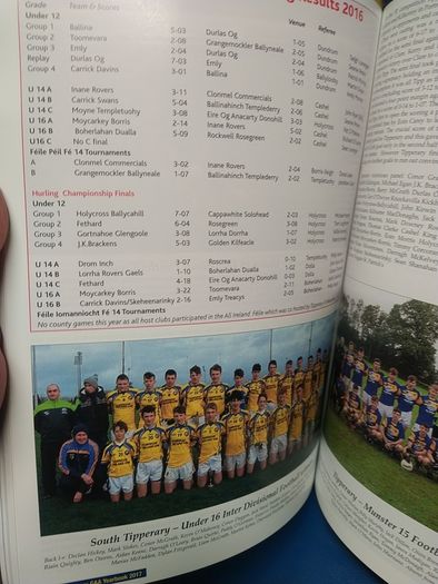 Tipperary GAA Yearbook 2017
