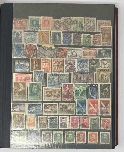 Collection: Poland Stamps mainly used however some mint noted along with some miniature sheets on 38 pages