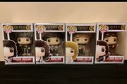 Funko Pop Queen set, MINT with Pop Protectors