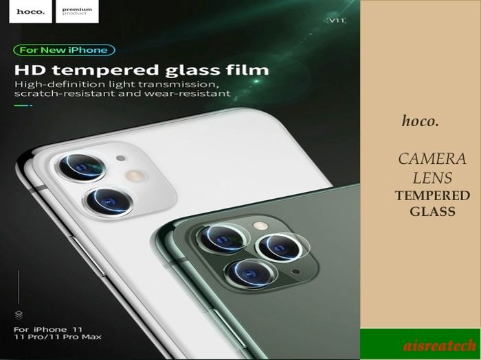 Hoco V11 iPhone 11 / 11 Pro / 11 Pro Max Camera Lens Protector(OUT OF STOCK)