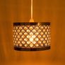 Acrylic Moda Sparkly Ceiling Pendant Light Shade, Steel Image 4