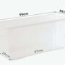 Wham 133 ltr Crystal Box & Lid x 3 Image 5