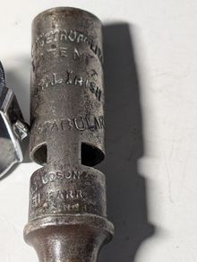 Royal Irish Constabulary whistle
