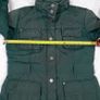 Purificacion Garcia PG Sport Vintage Dark Green Hooded Utility Field Jacket Size M Image 9