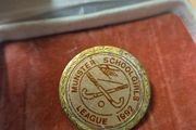 Vintage 1992 Munster School Girls League Pin