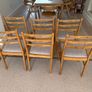 Solid wood dining chairs Image 4