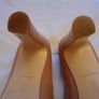 Hobbs Nude Peep Toe Shoes Image 9