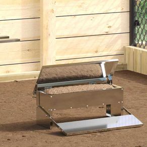 Chicken Treadle Feeder