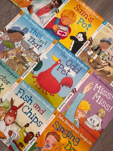 NEW Early Readers Phonics Books by Julia Donaldson - Read with Oxford