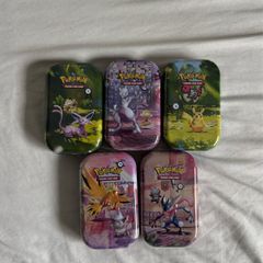 pokemon celebrations 30th anniversary mini tins x5