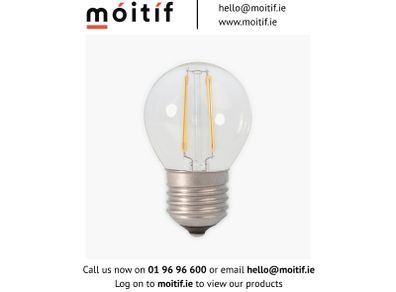 Calex LED E27 Full Glass Filament Ball