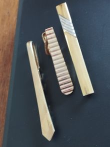 Vintage Tie Clips.