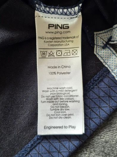 Ping Hershel Sensorcool Polo Shirt Mens Large/XL