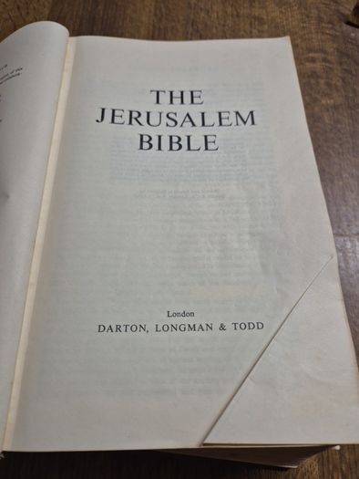 Rare Find. Vintage 1966 The Jerusalem Bible Darton, Longman & Todd