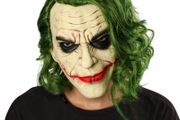 The Dark Knight Bruce Wayne Joker Batman Cosplay Bats Masks Full Face Helmet Soft PVC Latex Mask Halloween Party Props