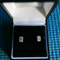 Vintage Sterling Silver 925 Earrings 1,3g