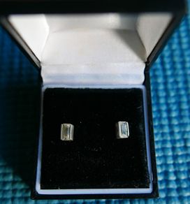 Vintage Sterling Silver 925 Earrings 1,3g