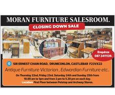 Antique furniture - Closing Down Sale Castlebar