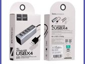 Hoco USB Hub | HB1 USB-A to four ports | USB 2.0 charging and data sync