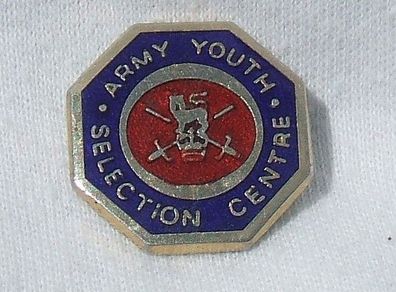 ARMY YOUTH SELECTION CENTRE (British Army) - recruit's badge (late 60's / early 70s)