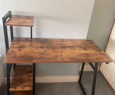 Office Desk with Shelves