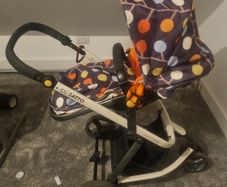 Cossato buggy and car seat isofix travel system