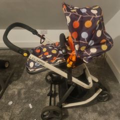 Cossato buggy and car seat isofix travel system