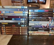 Large Steven Spielberg Dvd Collection E.t. Jaws Indiana Jones Jurassic Park Etc.