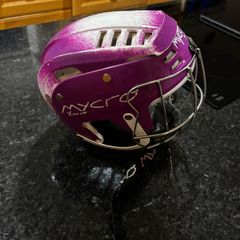 Mycro Xtra Lite Hurling/Camogie Helmet (purple/white) - Childs