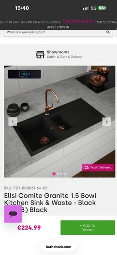 1.5 Kitchen sink