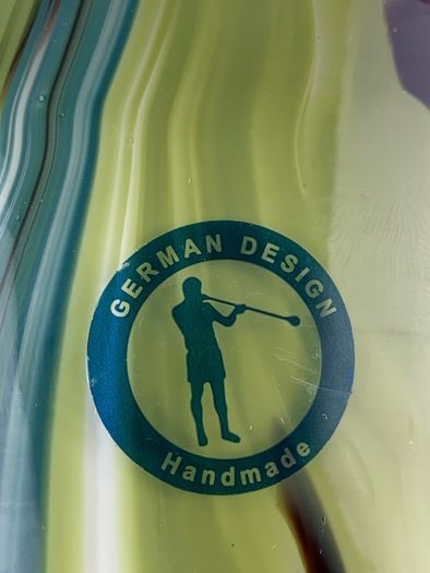 Retro German Art Glass Vase