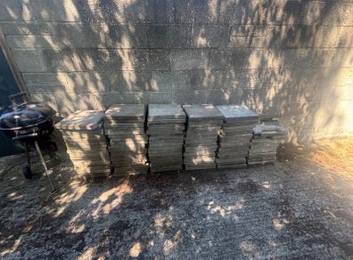 Free concrete pavers