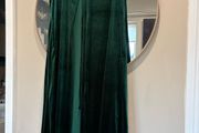 green velvet cape
