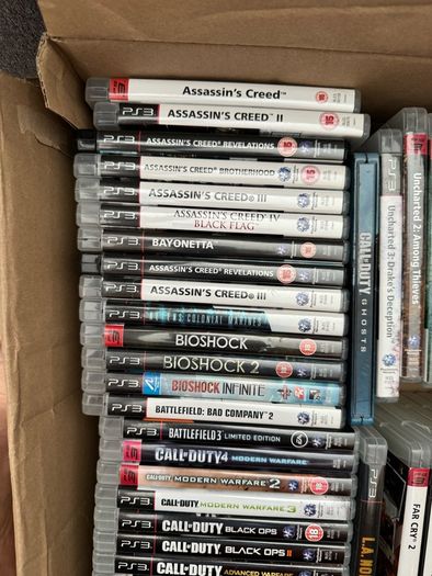 Huge PS3 Games Collection - 45+ Titles - Call of Duty, Assassin's Creed, Uncharted, Bioshock & More - CIB Bundle
