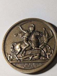 Napoleon, Battle of Moscow medal