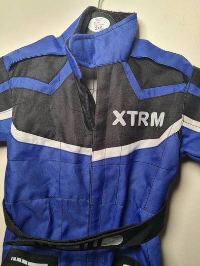 XTRM kids one piece kart suit motocross overalls Size small 5 to 6 year old
