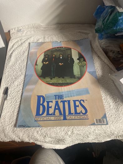 The Beatles Official calendar 1991