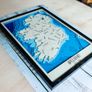Handmade Wooden Map of Ireland - Layered Wood - Engraved with 32 Counties - Framed Wall Art Image 9