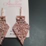 NEW RRP 45 euro Expensive look Gold color earrings with sparkling stones by Absolute Jewellery Design NEW Image 3