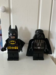 Batman & Darth Vadar Lego torches
