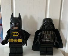 Batman & Darth Vadar Lego torches