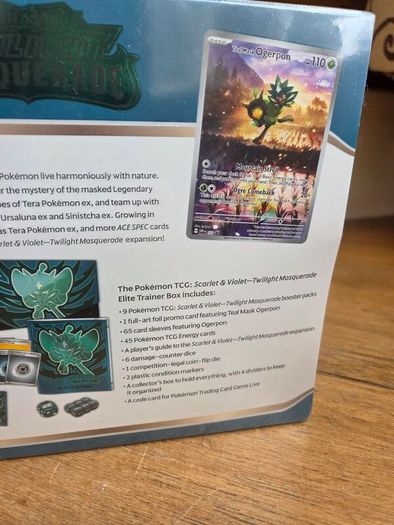 Twilight Masquerade Elite Trainer Box- mint